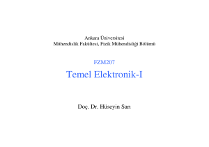 Temel Elektronik-I
