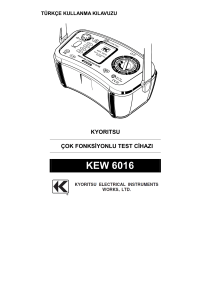 KEW 6016 - Sanpa Elektronik