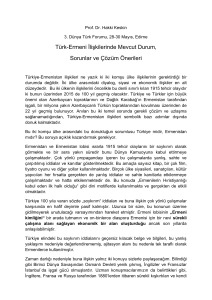 3 Dünya Türk Forumu konusmam(kf) 19 5 2014