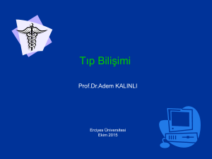 Slayt 1 - Erciyes Üniversitesi Akademik Bilgi Sistemi