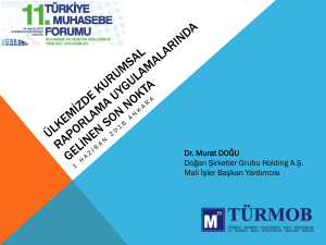 PPTX Dr. Murat Doğu (Doğan Holding A.Ş. Mali İşler Başkan
