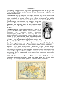 Attila(395-453) Hükümdarlığı boyunca ordusu ile Batı ve Doğu