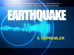 Deprem Dalgaları Nelerdir?