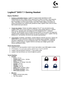Logitech ® G433 7.1 Gaming Headset