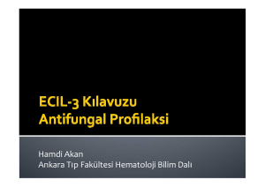 ECIL-3 Kılavuzu Profilaksi