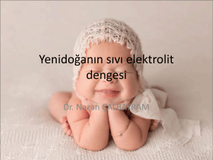 Yenidoğanın sıvı elektrolit dengesi File