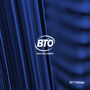 2017 Catalogue - Bursa Trim Otomotiv