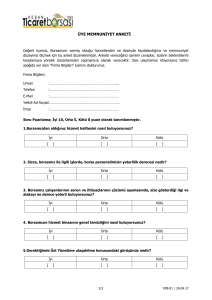 F09-01(260417) Uye Memnuniyet Anket Formu