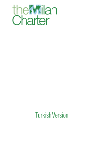 Turkish Version - Carta di Milano