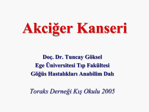 PowerPoint Sunusu - Türk Toraks Derneği