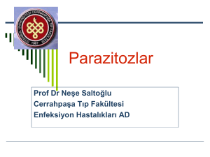 Parazitozlar 20123.24 MB - İ.Ü. Cerrahpaşa Tıp Fakültesi