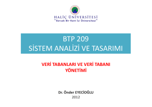 btp 209 sistem analizi ve tasarımı
