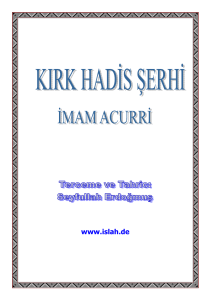 Kırk Hadis Şerhi