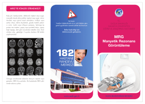 Manyetik Rezonans Görüntüleme(MRG)