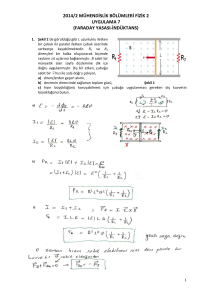 2014/2 mühendislik bölümleri fizik 2 uygulama 7 (faraday yasası