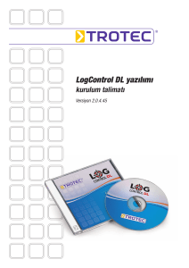 LogControl DL yazılımı