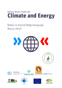 İklim ve Enerji Bilgi Kitapçığı Tür : Pdf Belgesi