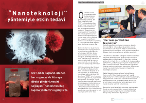 Nanoteknoloji - Bilişim Dergisi