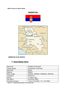 Sırbistan Ülke Raporu