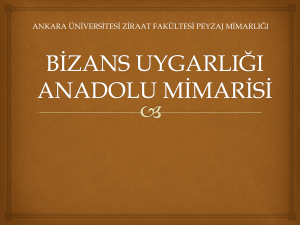 PowerPoint Sunusu - Ankara Üniversitesi Açık Ders Malzemeleri