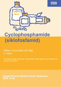 Cyclophosphamide (siklofosfamid)