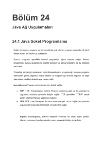 Java Ağ Uygulamaları