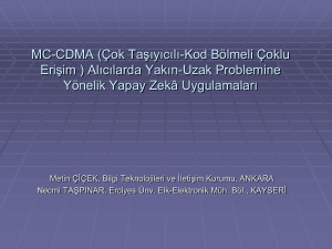 MC-CDMA(Çok Taşıyıcılı-Kod Bölmeli Çoklu Erişim )