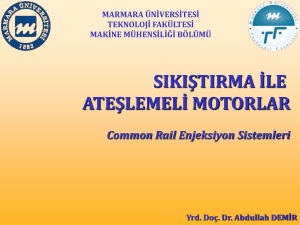 S)K)ŞT)RMA İLE ATEŞLEMELİ MOTORLAR