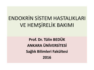 Bedenimizde İki Tip Gland Vardır - Ankara Üniversitesi Açık Ders