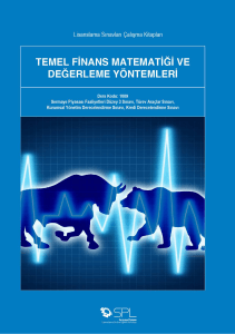 Temel Finans Matematiği ve Değerleme Yöntemleri