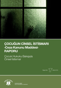 Çocuğun Cinsel İstismarı – Ceza Kanunu Maddesi