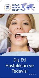 Diş Eti Hastalıkları ve Tedavisi - Hisar Intercontinental Hospital
