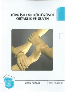 ıstanbul ticaret odası türk işletme kültüründe ortaklık ve güven