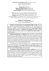 Ekin Basın Yayın Dağıtım, ISBN