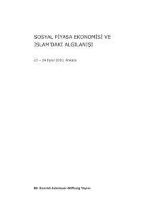 sosyal piyasa ekonomisi ve islam`daki algılanışı - Konrad