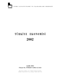 2003 ekonomi