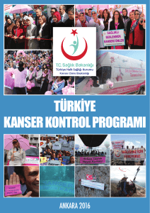 Türkiye Kanser Kontrol Programı Türkçe