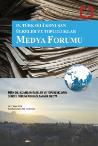 medya forumu - Basın Yayın ve Enformasyon Genel Müdürlüğü