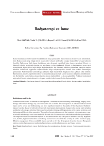10. Radyoterapi D6+.qxd - International Journal of Hematology and