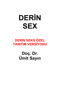 derin sex - International Anatolian Twin Congress on Neuroscience