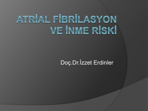 atrial fibrilasyon ve inme - 7. atriyal fibrilasyon zirvesi 2018