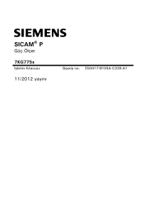 sıcam p - Siemens