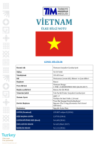 Vietnam Ülke Bilgi Notu