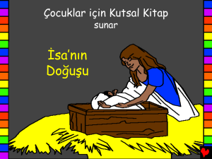 The Birth of Jesus Turkish PDA
