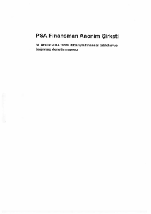 PSA Finansman Anonim Şirketi