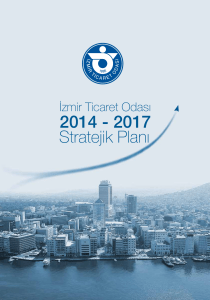 Stratejik Planı - İzmir Ticaret Odası