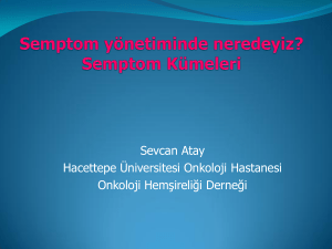 Sevcan Atay Hacettepe Üniversitesi Onkoloji Hastanesi Onkoloji