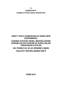 İstanbul İli Tuzla Belediyesi - Kadının Statüsü Genel Müdürlüğü