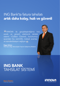 ıng bank tahsilat sistemi