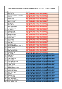 Erzincan Eğitim Merkezi-Yamaçparaşüt Başlangıç 11